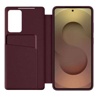 2. Tech-Protect Smart Wallet Case für Samsung Galaxy A57 5G – Burgunderrot