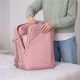 13. Tech-Protect Defender S50 Rucksack für Ryanair & Wizzar, 20 l Laptop, Pink