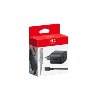 4. Nintendo 10015096 Tragbares Ladegerät für tragbare Spielkonsole Schwarz AC Intern
