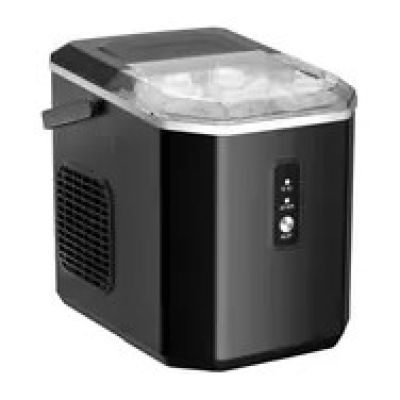 Euhomy IM011 Eiswürfelbereiter schwarz / 220-240 V / Touch-Bedienung / Tageskapazität: 12 kg Eiswürfel