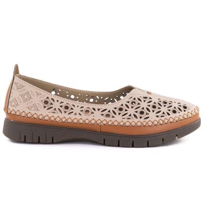 9. Beige Sergio Leone PB291 Pumps mit Blockabsatz