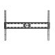 EDBAK Wandhalterung | FSM6040-F Universal | 32–75 Zoll | Maximale Tragkraft: 30 kg | Schwarz