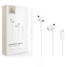 Tech-Protect Ultraboost Core G3 USB-C-Kopfhörer (kabelgebunden) – Weiß