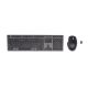 HP 720 Multi-Device Wiederaufladbare Kabellose Tastatur- und Maus-Kombination mit Akku, Schwarz 9T5A9AA
