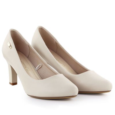 9. Damen-Pumps mit hohem Absatz in Nude von Sergio Leone, Modell 1459