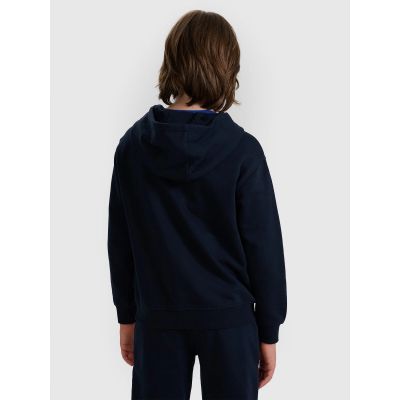2. Jungen-Sweatshirt mit Kapuze, offen, 4F 4FJWMM00TSWSM1860-31S