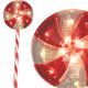 10. LED-Gartendekoration Zucker-Lollis, 3er-Set, warmweiß