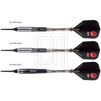 2. Harrows Fire Darts 90 % Softip HS-TNK-000013218