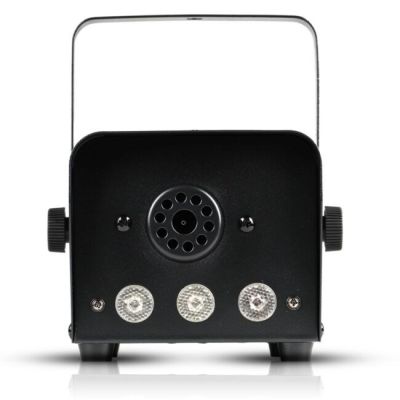 4. LIGHT4ME FM 500 LED V2 – Nebelmaschine, kabellose Fernbedienung, 500 W Leistung, 3 x 1 W RGB-Lichteffekte