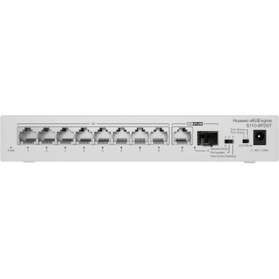 3. Huawei CloudEngine S110-8P2ST PoE-Unterstützung Grau