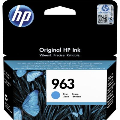 14. HP 963 Cyan Original-Tintenpatrone