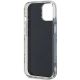 7. DKNY IML Checkered Mono Pattern Hülle für iPhone 15 Plus / 14 Plus – Schwarz