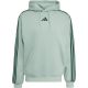 2. Herren-Sweatshirt adidas Essentials 3-Stripes Fleece Hoodie hellgrün KY4172