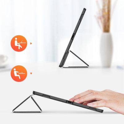 12. DUX DUCIS Domo faltbare Hülle für Tablet mit Smart Sleep Funktion Samsung Galaxy Tab S8/S9 Ultra Ständer schwarz