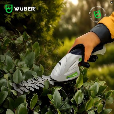 10. Akku-2-in-1-Trimmer für Hecken und Gras, 7,2 V, Schnitt 120 mm, USB-C, W23320 WUBER