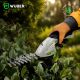 10. Akku-2-in-1-Trimmer für Hecken und Gras, 7,2 V, Schnitt 120 mm, USB-C, W23320 WUBER