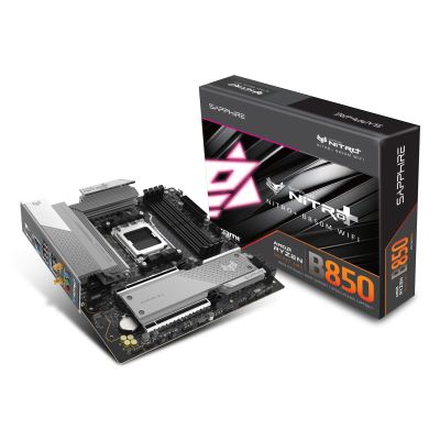 13. SAPPHIRE NITRO+ B850M WIFI Motherboard