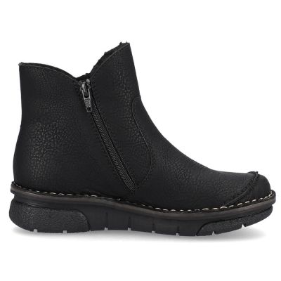 44. Bequeme isolierte Stiefeletten Rieker W RKR612 schwarz