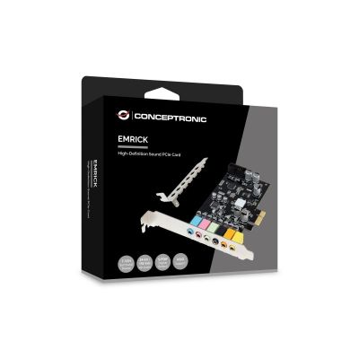3. Conceptronic EMRICK15B Soundkarte, intern, 7.1 Kanäle, PCI-E x1