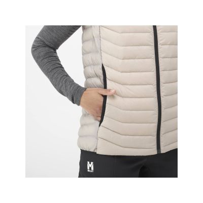 9. MILLET W Kamet Light Daunenweste beige