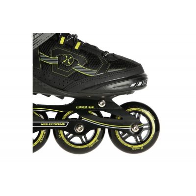 4. NILS EXTREME NA9157 ROLLSCHUHE SCHWARZ UND GOLD GRÖSSE 40