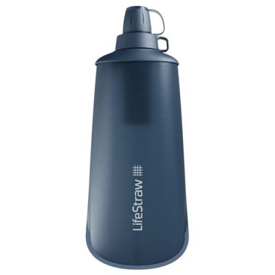 Peak Squeeze Filterflasche 1L - Bergblau