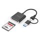 2. Equip 245461 USB 3.2 Gen 2 (3.1 Gen 2) Typ-C Kartenleser Schwarz