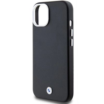 6. BMW Signature Wrapped Metal MagSafe Case für iPhone 15/14/13 – Schwarz