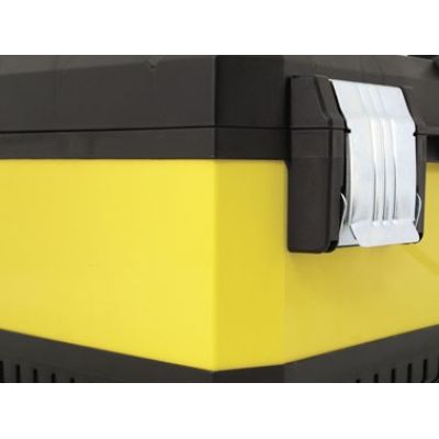 4. Stanley 1-95-614 Werkzeugkasten, Metall, Kunststoff, Schwarz, Gelb