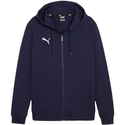 Puma teamGoal Casuals Kapuzenpullover für Kinder, Marineblau, 658596 06
