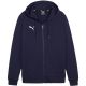 Puma teamGoal Casuals Kapuzenpullover für Kinder, Marineblau, 658596 06