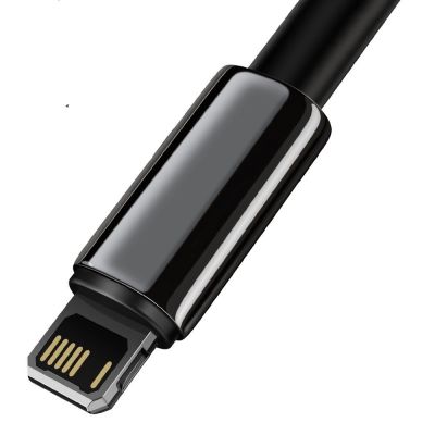 2. Baseus Tungsten kabel USB - Lightning 2,4 A 2 m schwarz (CALWJ-A01)