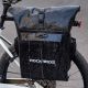 5. Rockbros Fahrradtasche mit Rucksackfunktion, wasserdicht, mit Helmbefestigung 18l - Schwarz