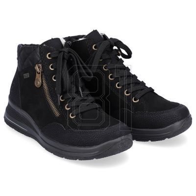 28. Rieker W RKR567 Wasserdichte, isolierte Lederstiefeletten