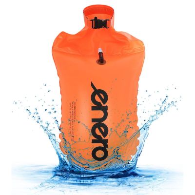 6. Aufblasbare Rettungsboje mit Trockentasche 2-in-1 ENERO 69 x 37,5 cm