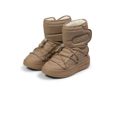 Fila Superbubble Boot Winterstiefel Beige Damen Sportliche isolierte Stiefeletten
