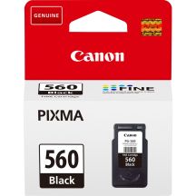 Canon schwarze Tinte PG-560 = PG560 = 3713C001, 180 Seiten, 7,5 ml