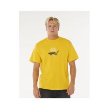 RIP CURL Inner Visions Rotten Sun Tee Gelb