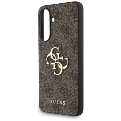 5. Guess Big 4G Logo Classic Logo Hülle für Samsung Galaxy A56 - Braun