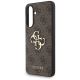 5. Guess Big 4G Logo Classic Logo Hülle für Samsung Galaxy A56 - Braun