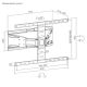 6. Equip 650344 TV-Halterung 2,29 m (90") Schwarz