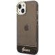 2. Guess GUHCP14SHGCOK iPhone 14 6.1 "schwarz / schwarz Hardcase Durchscheinend