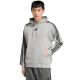 adidas Essentials Herren-Hoodie mit 3 Streifen aus French Terry, Grau, KY4202