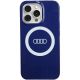 Audi IML Big Logo MagSafe Hülle für iPhone 13 Pro / 13 - blau