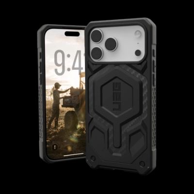 UAG Monarch Pro MagSafe Case für iPhone 17 Pro Max - Schwarz und Grau