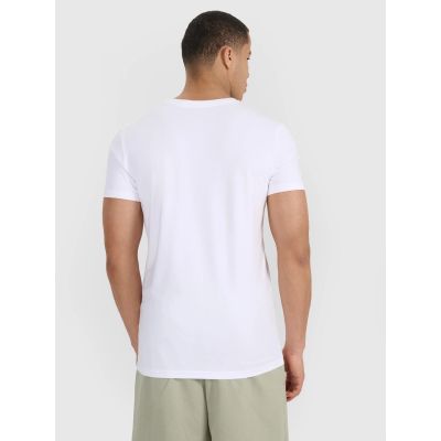3. Slim-Fit Herren-T-Shirt (2er-Pack) Herren 4F 4FRMM00TTSHM3068-10S