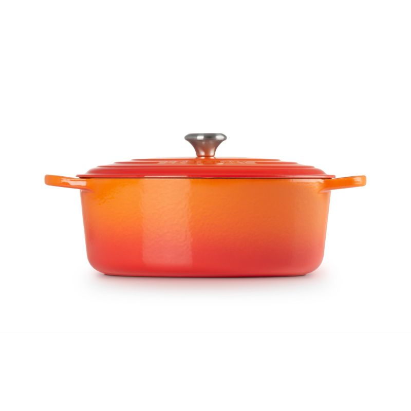 3. Le Creuset Signature Bräter Oval 33 cm Rot