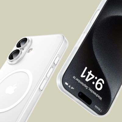 4. Tech-Protect MagSlim MagSafe Hülle für iPhone 16 – Schwarz