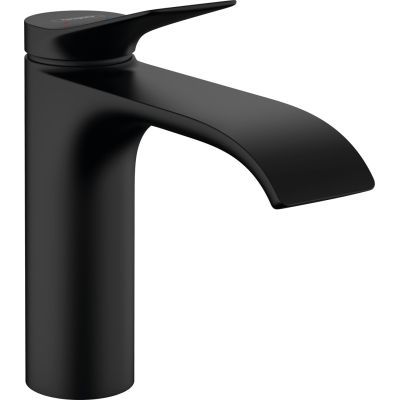 2. Hansgrohe Vivenis Einhebel-Waschtischarmatur 110 mit Lift-Up-Ablauf, matt schwarz