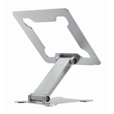 26. GEMBIRD Faltbarer Notizbuchständer 15,6" Silber